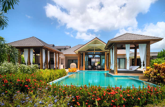 The Presidential Villa Suite at the InterContinental Dominica Cabrits Resort & Spa.